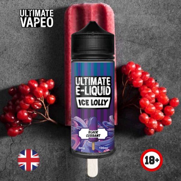 E-Liquido Ultimate E-liquid Ice Lolly Black Currant