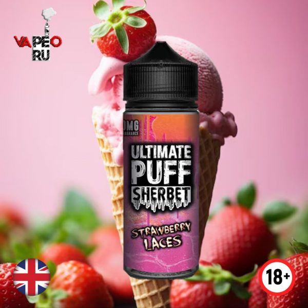 E-Líquido Ultimate Puff Sherbet Refresco-Fresas
