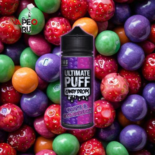 E-Líquido Ultimate Puff Candy Drops-Uvas y fresas